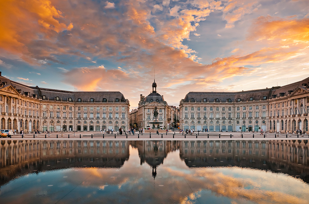 La grande place de Bordeaux